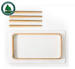 עץ מלא שולחן אורן עץ מטבח שולחן - Product Image 5