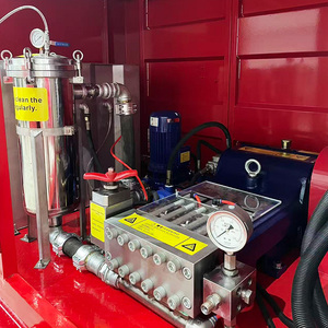 Rohrreinigungsmaschine für Fettverstopfungen, Hochleistungs-Industrielle Kanalreinigungsausrüstung, Beheizter Hochdruckreiniger mit Heißwasser - Product Image 6
