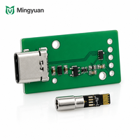 Module de caméra CMOS à champ de vision large de 90 degrés, profondeur de mise au point de 3-30 mm, 4 LED blanches, résolution VGA, interface USB 2.0, taille ultra-compacte pour