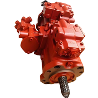 Pompe à pistons axiaux série K3V Kawasaki K3V112 K3V140 K3V180 à cylindrée variable, à plateau incliné, en circuit ouvert, 343 bars