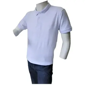 Polo de Manga Corta para Hombre, de Algodón, Tejido de Punto, Estampado Sólido, Informal, para Verano, para Tenis, Talla XL - Product Image 4