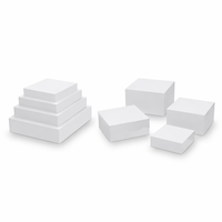 Supports d'affichage en acrylique sur mesure en gros, 4 et 8 supports, pour aliments et gâteaux de mariage, supports de buffet, supports de présentation pour traiteur