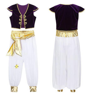 Costume de cosplay du prince Aladdin, vente chaude transfrontalière, tenue de scène pour <span class=keywords><strong>Halloween</strong></span>, performance sur scène, fête - Product Image 1