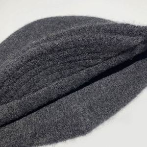 Double Layer Merino Wool <b>Hat</b> Thickened Autumn Winter Women's Ear Protection Ivy <b>Hat</b> - Product Image 4