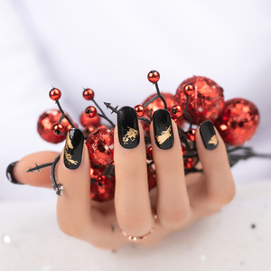Huizi Hot Bán 2D đá cẩm thạch Nail kết thúc tốt đẹp phong cách mới gel sơn móng tay - Product Image 1
