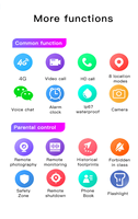 Reloj Inteligente 4G con Tarjeta SIM, Videollamadas, WIFI, Cámara HD, GPS, LBS, SOS, Gran Memoria, Localización 4G para Niños