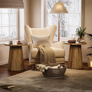 Vente <span class=keywords><strong>en</strong></span> gros <span class=keywords><strong>en</strong></span> usine d'une petite table d'appoint ronde <span class=keywords><strong>en</strong></span> bois au design moderne table d'appoint pour la maison meubles de salon parfaits - Product Image 5