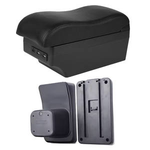 Reposabrazos Vtear ABS con Portavasos USB para Suzuki <span class=keywords><strong>Baleno</strong></span> 2015-2020 - Accesorio de Estilo Interior para Automóvil - Product Image 1