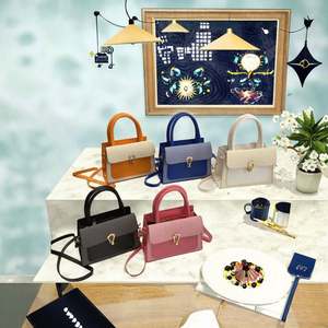 Bolso de mano para teléfono de mujer de alta calidad con logotipo personalizado, bolso bandolera de hombro de moda para mujer. - Product Image 3