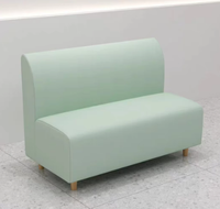 Ensemble de meubles sur mesure pour café, restaurant, salon de thé : canapé, banquette, chaise et table en marbre