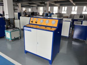 משאבת בדיקת לחץ ניידת בלחץ גבוה 800 בר לחנקן N2, מערכת הגברת זרימת אוויר וגז טבעי - Product Image 3