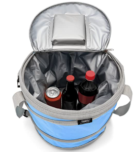 Sac à lunch isolé pliable personnalisé en PVC fourre-tout Portable 5L-50L conteneur alimentaire thermique étanche refroidisseur de vin pour le camping 10L - Product Image 3