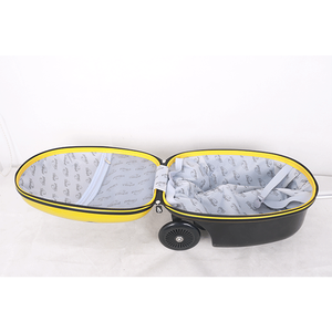 2025 nouvelle vente chaude <span class=keywords><strong>Scooter</strong></span> dur bagages abs pc roues pliantes pour chariot bagages enfants sacs de voyage valise boîte 21 pouces - Product Image 5