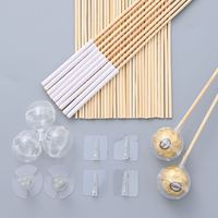 Bâtons de bambou floraux, matériaux et accessoires pour bouquets DIY, colle florale fixe, bâtons de bambou, boutique de fleurs, bouquet spécial