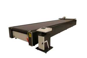 آلة قطع/رسم سرير مسطح CNC لقطع البوليستر المغلفة PVC - Product Image 2