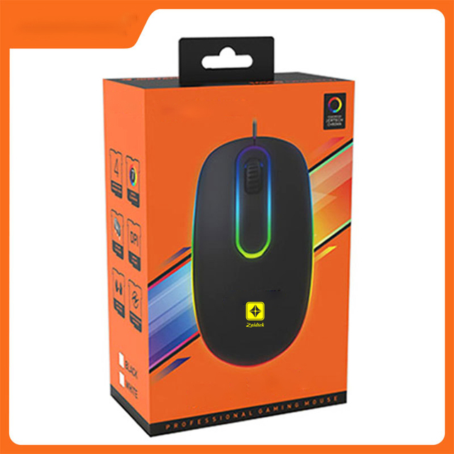 Cheap Price RGB Wired Optical Sensor Gaming Mouse for Laptop/Desktop USB Ergonomic Design Custom Logo Option in Stock
