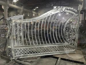 TL Schmiedeeisernes Tor Neuestes Design für Haupttore aus Gusseisen Metall-Gartentor - Product Image 4