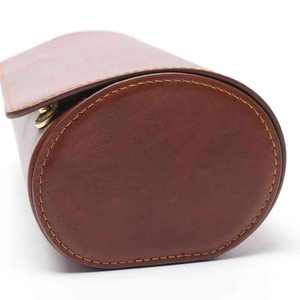 T.WING-PAK Étui de rangement portable pour 3 montres, organiseur de voyage pour homme, étui en cuir PU avec doublure en daim, durable WR-003 - Product Image 5