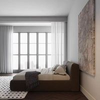 Lit king-size moderne italien minimaliste réglable, rembourré en cuir, matelas en latex – Confortable, durable, avec cadre en bois