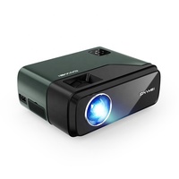 Projecteur LCD portable pour home cinéma, prise en charge 4K, Full HD 1080P, Android 9.0 OS, 2 Go de RAM, HIFI STEREO, 1200 ANSI, compatible avec les téléphones mobiles