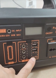 แบตเตอรี่ลิเธียมไอรอนฟอสเฟต 500W ชาร์จไฟได้ ใช้กับเครื่องกำเนิดไฟฟ้าพลังงานแสงอาทิตย์แบบพกพา สำหรับสำรองไฟบ้านและตั้งแคมป์ - Product Image 3