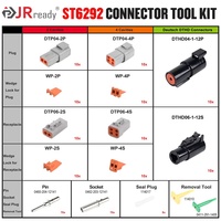 JRready ST6292 DTP-Steckverbinder-Set 2 4-polig & DTHD 1-polig Größe 12 Vollkontakte, 12-14AWG, 25A 14-Gauge-Kabelverbinder