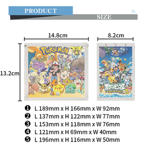<strong>Clear</strong> Acrylic Display Case for Pok&eacute;mon <strong>Cards</strong> Customized Eco-friendly Booster <strong>Box</strong> Holder for Promotions - Product Image 5