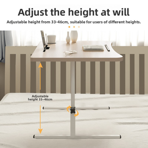 Mesa <span class=keywords><strong>para</strong></span> Portátil Giratoria 360°, Inclinable, <span class=keywords><strong>para</strong></span> Usar Sobre la Cama, con Protección Anticaídas, Soporte <span class=keywords><strong>para</strong></span> Tablet, Ranura <span class=keywords><strong>para</strong></span> Vasos, Patas de Soporte Metálicas Resistentes y Gruesas - Product Image 5