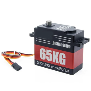 Servomoteur numérique sans noyau OEM 12V à couple élevé, étanche IP67, capacités 20KG/25KG/30KG/65KG, pièces pour hélicoptère RC, quadricoptère, voiture RC - Product Image 2