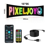 Outdoor Car Windshield LED Full-Color Display Screen Scrolling Text Animation Advertising SDK Enabled 1 Year Warranty IP65 Rated
