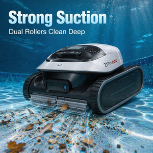 Limpiador Robótico de Piscinas Automático Inalámbrico Z1Pro con Triple Motor sin Escobillas, Escalador de Paredes y Mapeo Inteligente para Piscinas Enterradas 4 - Product Image 1