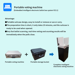 เครื่องลงคะแนนแบบพกพาที่ใช้ลงคะแนนและนับคะแนนสำหรับ KST-920B เลือกตั้งบัตรเลือกตั้งกระดาษ - Product Image 2