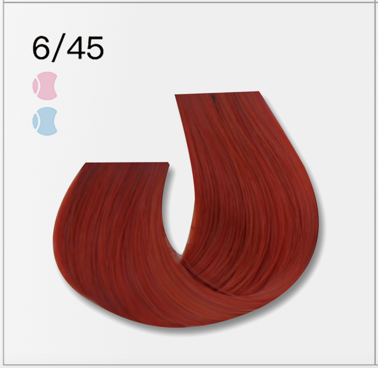 6/45 rosso rame medio