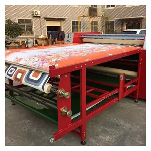 1.9m 220V home Electric oil heating roll sublimation heat transfer press machine for sale