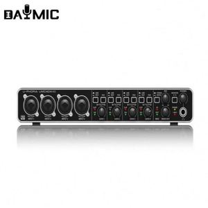 การ์ดเสียงคอมพิวเตอร์ USB 4i4 สำหรับขายส่ง อินเทอร์เฟซเสียง 4 เข้า 4 ออก การ์ดเสียง USB 96khz 24bit อินเทอร์เฟซเสียง USB - Product Image 5