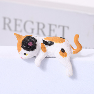 Wholesale Mini Cute <strong>Cat</strong> <strong>Figurine</strong> for Cross-border Office, Computer, Car Center Console, Display Screen, Edge Decoration <strong>Figurine</strong> - Product Image 5