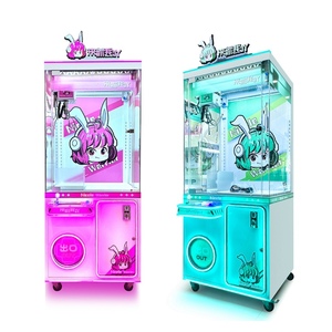 Toy Plush Grabber Claw Crane Machine con colores personalizables WiFi Enabled Flashing Light-1 año de garantía en metal - Product Image 1