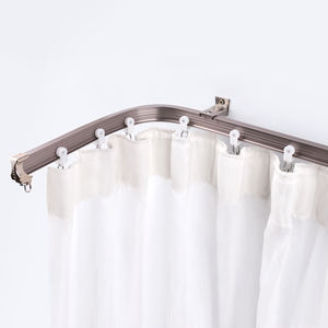 IKSUN di alta qualità in alluminio metallo flessibile flessibile tenda finestra pista <span class=keywords><strong>doppio</strong></span> Set accessori per ospedale - Product Image 1