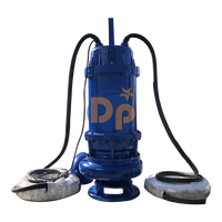 Pompe submersible DEPUMP pour l'évacuation des eaux usées communautaires, dispositif de traitement des fluides immergés à purification moyenne, pompe à eaux usées submersible