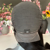 Peluca de Cabello Humano Virgen Indio con Cierre de Encaje HD, Cutícula Alineada, 100% Sin Pegamento, Peluca de Cabello Humano con Cierre de Encaje HD 5x5 para Mujeres