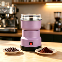 Machine à moudre électrique en acier inoxydable, moulin universel pour café, épices, céréales, poudre sèche, pulvérisateur