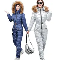 AQTQ-traje de esquí impermeable para mujer, mono de nieve Sexy para adultos, esquí y snowboard