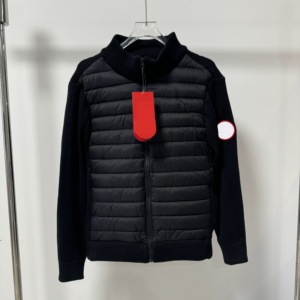 Chaqueta Acolchada de Algodón con Capucha para Hombre, Tejida con Mangas Empalmadas, Cortavientos, Cálida, Informal, para Invierno, Ropa de Calle para Uso Diario - Product Image 3