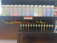 Imprimante DTF grand format 80 cm avec 8 têtes d'impression I3200 et secoueur de poudre DTF pour impression 13 couleurs