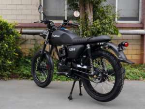 <span class=keywords><strong>Moto</strong></span> à l'<span class=keywords><strong>ancienne</strong></span> à démarrage électrique et manuel, monocylindre, 4 temps, refroidie par air, moteur 200cc - Product Image 2