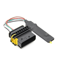 Connecteur automobile rectangulaire OBD pour camion MAN Euro 6 avec interrupteur pour ouvrir ou fermer à tout moment pour BENZ DAF IVECO