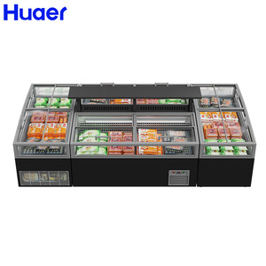 प्रशीतन उपकरण क्षैतिज फ्रीजर वाणिज्यिक सुपरमार्केट छाती फ्रीजर सुपरमार्केट जमे द्वीप - Product Image 2