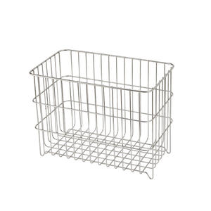 Panier de rangement en maille d'acier inoxydable 304, organisateur de cuisine rectangulaire, support de fruits de bureau, type sur pied HS 4023, origine Chaozhou - Product Image 3