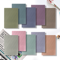 Carnet de notes professionnel A5 en cuir rigide avec pendentif métallique, reliure thermique, cadeau promotionnel