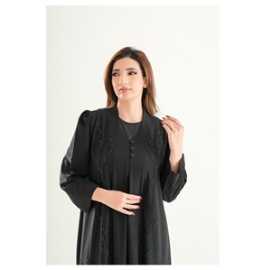 Produit de qualité en gros, robe Abaya islamique élégante personnalisée pour femmes, tenue de soirée, 2026 - Product Image 1